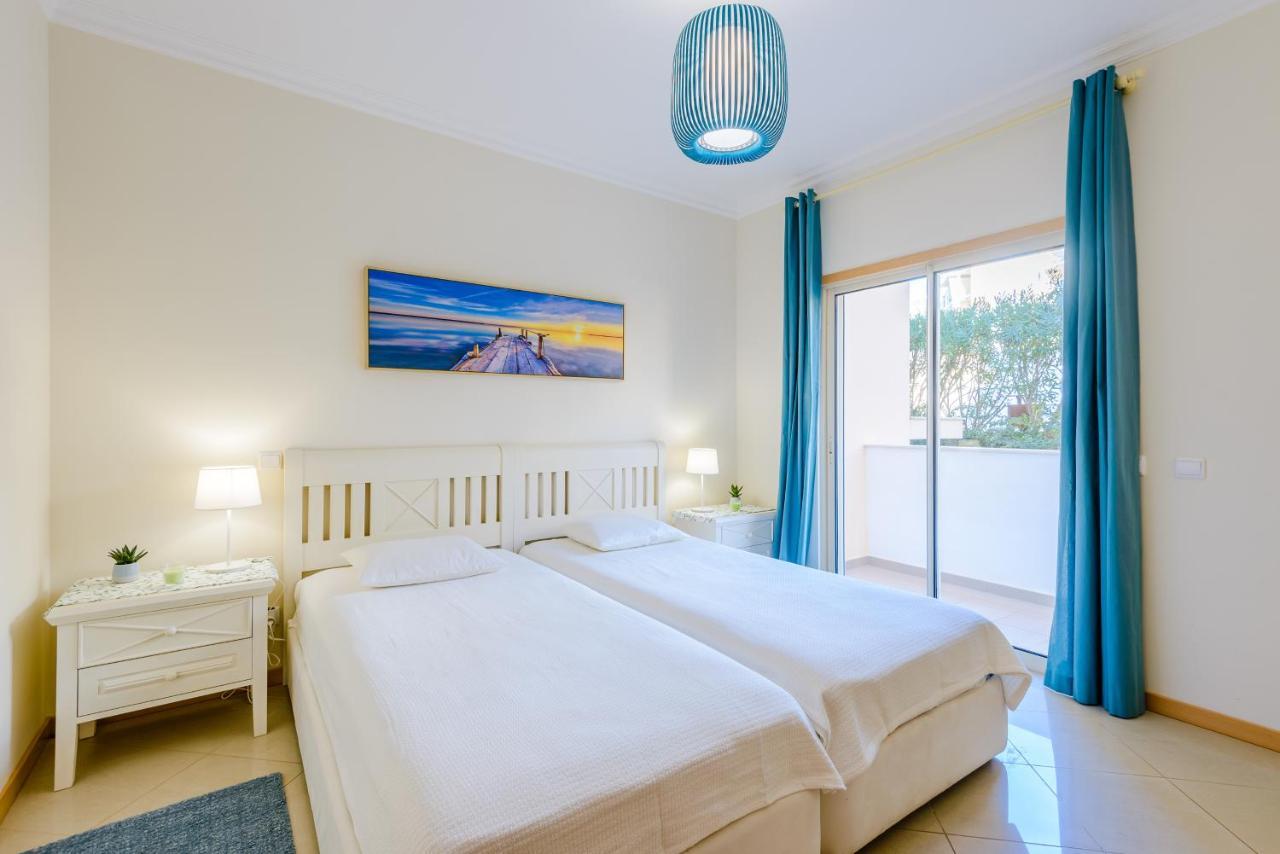 Bnb Homes Ocean View Apartment With Huge Sunny Terrace, 2 Swimming Pools & Tennis Court Albufeira Esterno foto