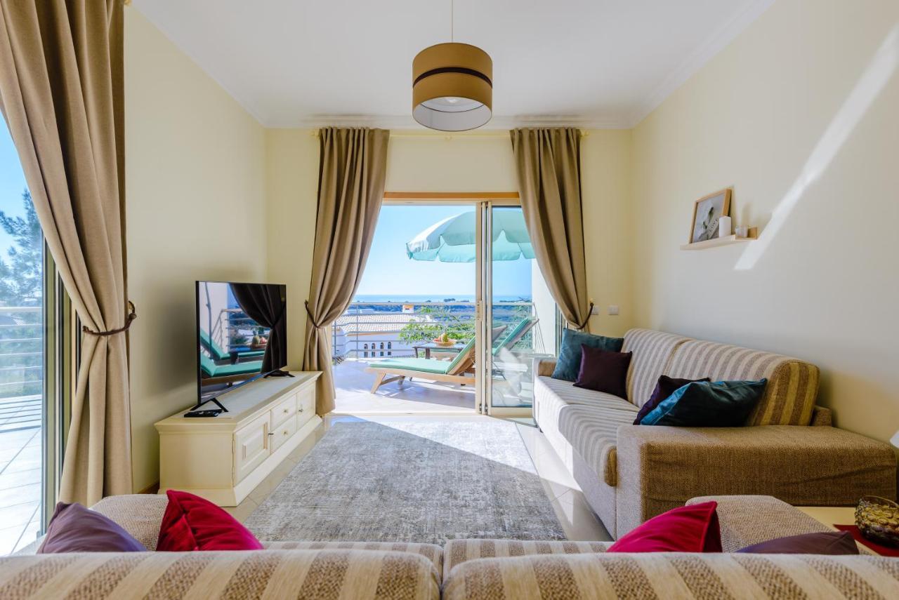 Bnb Homes Ocean View Apartment With Huge Sunny Terrace, 2 Swimming Pools & Tennis Court Albufeira Esterno foto