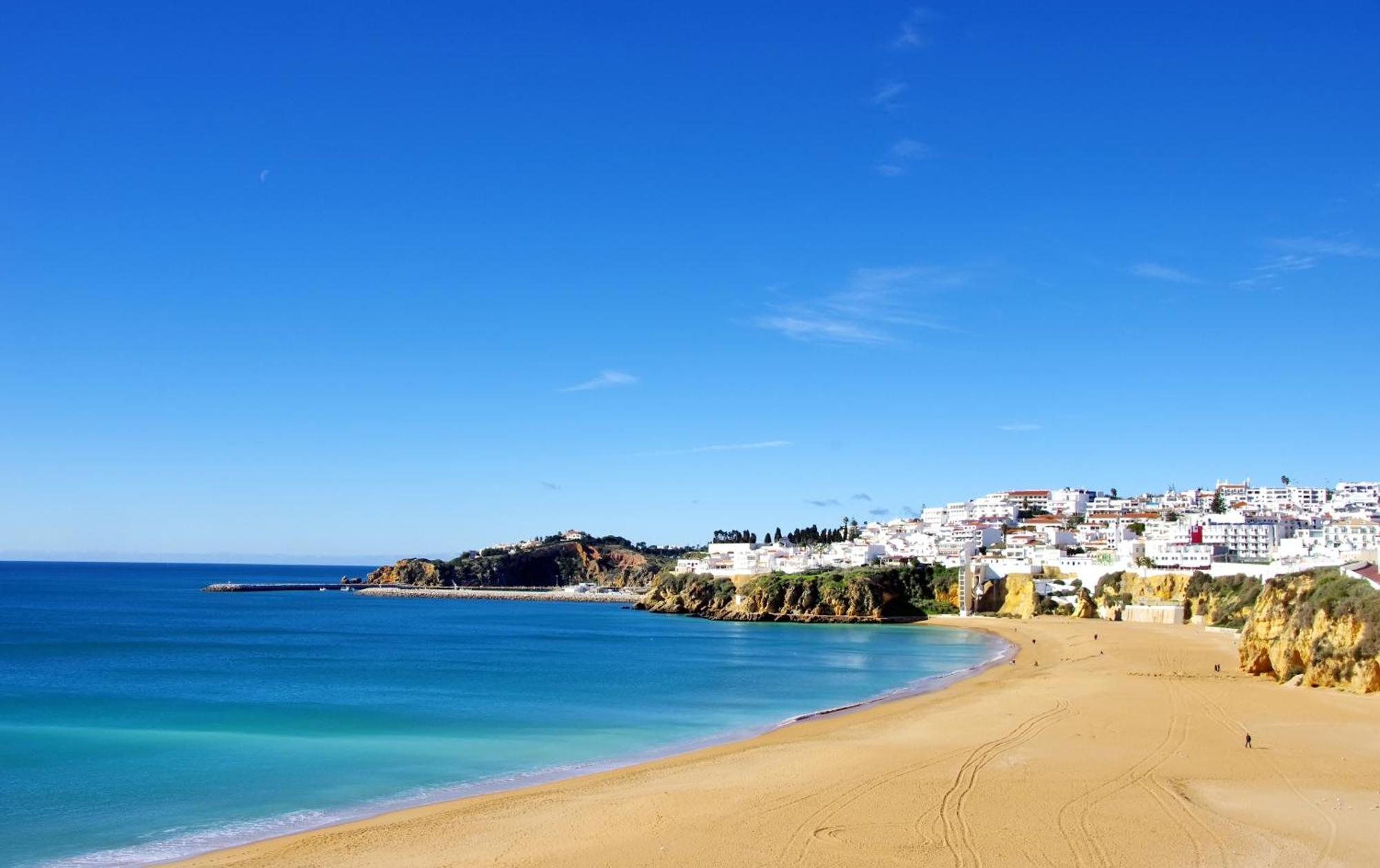 Bnb Homes Ocean View Apartment With Huge Sunny Terrace, 2 Swimming Pools & Tennis Court Albufeira Esterno foto